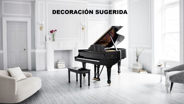 Steinway & Sons Modelo M: El Piano Que Habla de Elegancia, Prestigio y Pasión por la Música a su Alcance, de Cola.