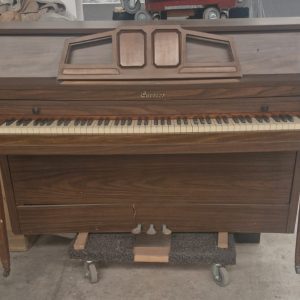 Piano Currier - detalle del teclado