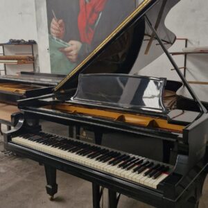 #199015 Piano STEINWAY & SONS Modelo M, Media Cola 188 cm. Largo