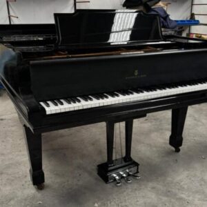 Piano de Media Cola Steinway & Sons Modelo M - detalle del teclado