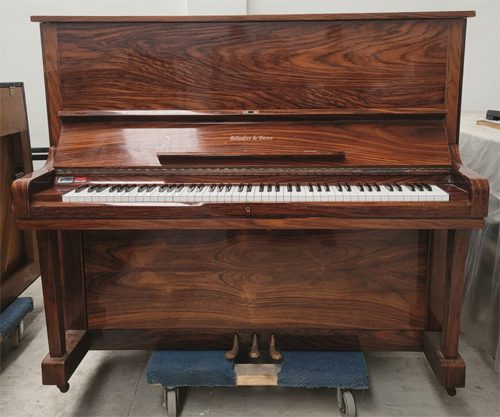 #808157 Piano SCHAFER & SONS Vertical de Paraed.