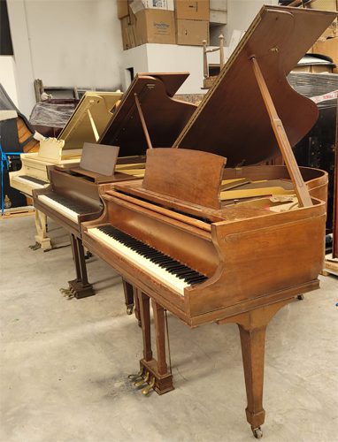 #154767 Piano SHOMER 1/4 de cola 153 cm. de Lago.