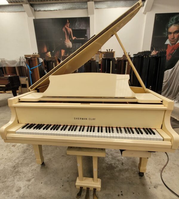 #G013393 Piano SHERMAN CLAY con Sistema Cassette, Toca Solo.