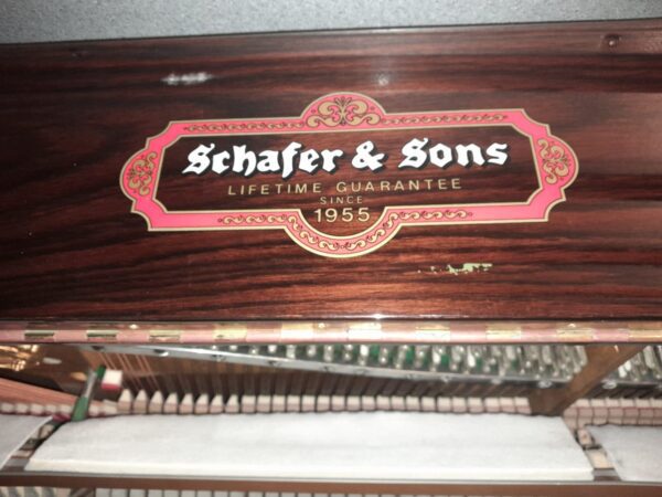#808157 Piano SCHAFER & SONS Vertical de Paraed.