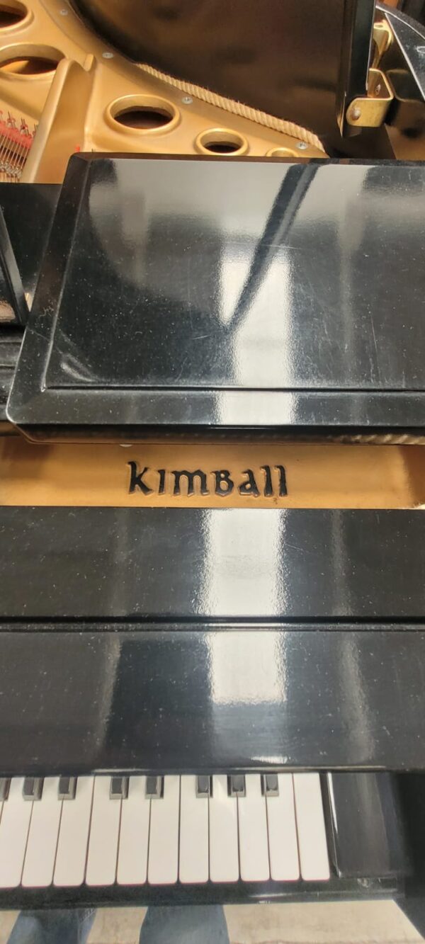 #821247 Piano KIMBALL Media Cola Negro Satín, Sonido de Gran Nobleza.