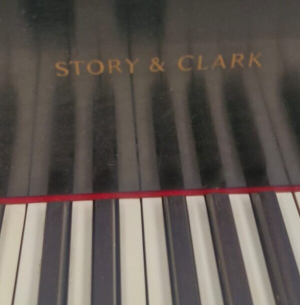 #203196 Piano Media Cola STORY & CLARK Negro Satín.