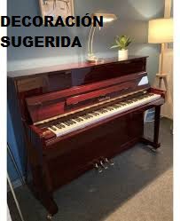 #147606  Hermoso Piano SCHAFER & SONS color Cherry Compacto.