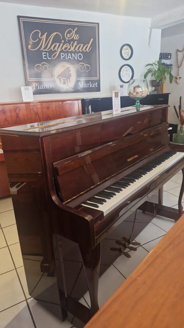 #304929 Piano Vertical SCHAFER & SONS SM-3, pata francesa.