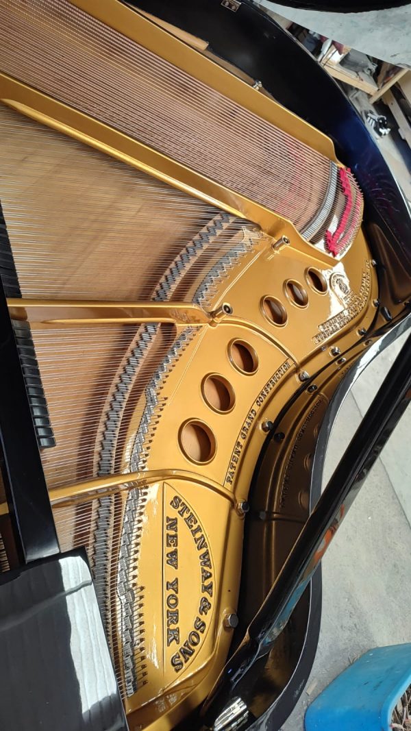 #209345 PIANO STEINWAY & SONS Modelo B, 6´9 Negro, Garantizado, Vertical.