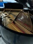 #199015 Piano STEINWAY & SONS Modelo M, Media Cola 188 cm. Largo