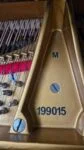 #199015 Piano STEINWAY & SONS Modelo M, Media Cola 188 cm. Largo