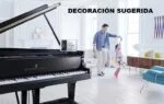 #199015 Piano STEINWAY & SONS Modelo M, Media Cola 188 cm. Largo