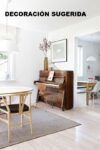 #602453 Piano SCHAFER & SONS Modelo VS-40 Toca solo, Sistema Cassette, Vertical.