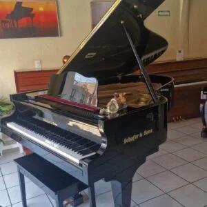 #841412 Impecable Piano SCHAFER & SONS Modelo SS-69, de Cola.