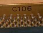 #212329 Piano TOKAI C-106 Hamamatsu Japón. Resonancia Distinguida, Vertical.