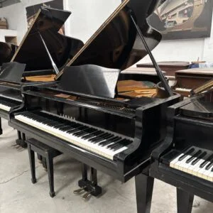 #439736 Piano de Media Cola Yamaha G5A 198 cm de Largo| Negro Poliéster Profesional.