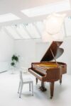 #154767 Piano SHOMER 1/4 de cola 153 cm. de Lago.