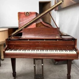 Piano Chickering - detalle del teclado