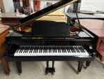 #30764 Piano de Cola TOKAI G-150, Cuarto de Cola 150 cm, Negro Brillante