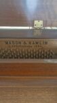 #53547 Piano MASON HAMLIN, Consola, Sonido como Steinway & Sons. Pura Calidad.