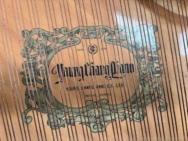 #G24928 Hermoso Piano YOUNG CHANG G-150 Negro Brillante.