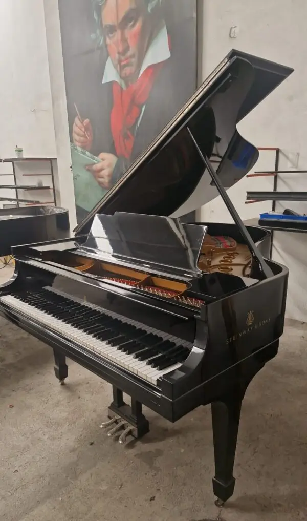 #171164 Piano de Media Cola STEINWAY & SONS Modelo M, Sonido y Calidad.