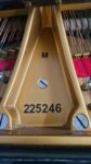 #225246 Piano STEINWAY & SONS, Modelo M, 170 cm de Largo.